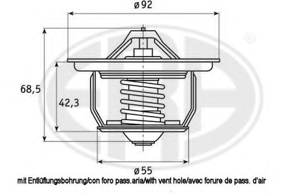 Imagine termostat,lichid racire ERA 350181