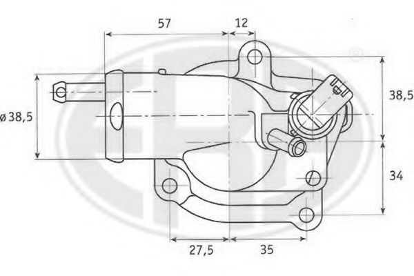 Imagine termostat,lichid racire ERA 350187