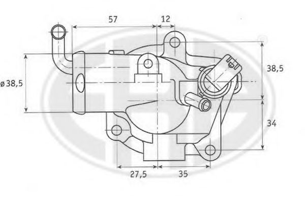 Imagine termostat,lichid racire ERA 350200