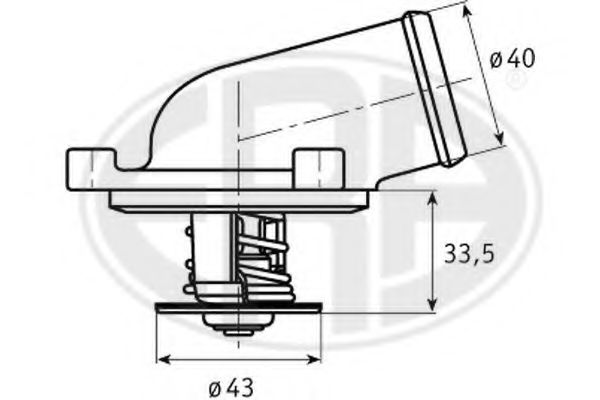 Imagine termostat,lichid racire ERA 350254