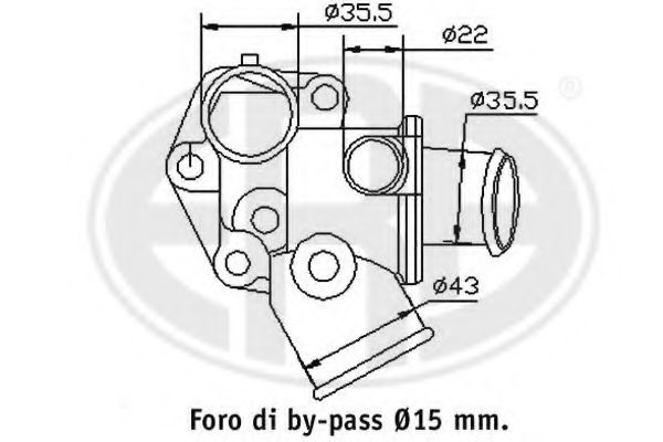 Imagine termostat,lichid racire ERA 350261