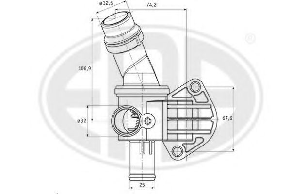 Imagine termostat,lichid racire ERA 350278