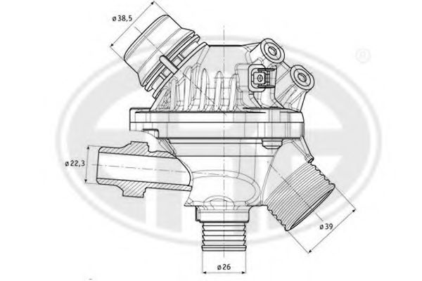 Imagine termostat,lichid racire ERA 350337