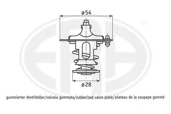 Imagine termostat,lichid racire ERA 350368