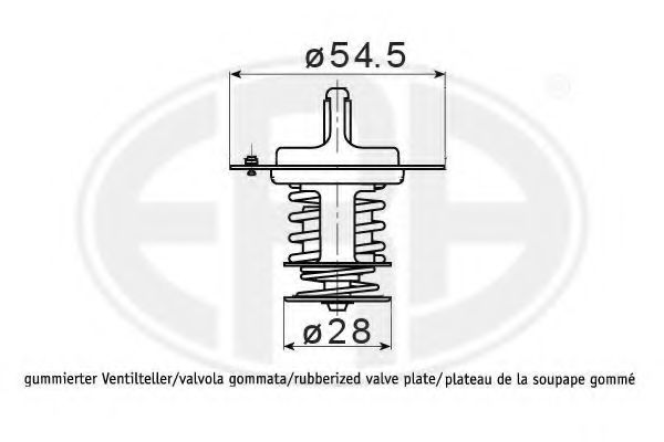 Imagine termostat,lichid racire ERA 350388