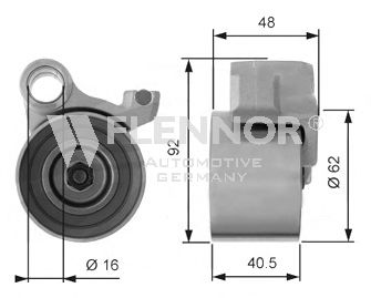 Imagine rola intinzator,curea distributie FLENNOR FS60690