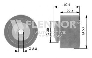 Imagine Rola ghidare/conducere, curea distributie FLENNOR FU15399