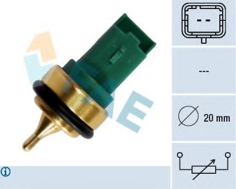 Imagine senzor,temperatura lichid de racire FAE 33707