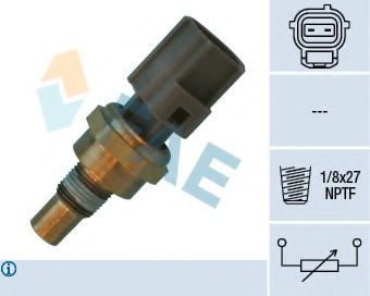 Senzor, temperatura chiulasa FAE 33750