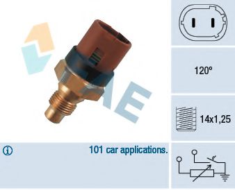 Imagine senzor,temperatura lichid de racire FAE 34100