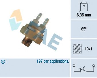 Imagine contactor temperatura,preancalzitor galerie de admisie FAE 35440