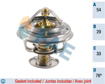 Imagine termostat,lichid racire FAE 5304276