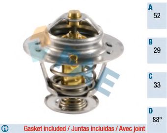Imagine termostat,lichid racire FAE 5304888
