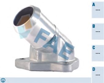 Flansa lichid racire FAE 54319