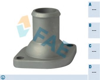 Flansa lichid racire FAE 54322