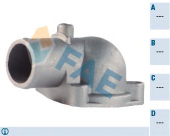 Flansa lichid racire FAE 54327