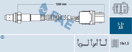 Imagine Sonda Lambda FAE 75005