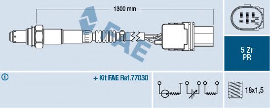 Imagine Sonda Lambda FAE 75053