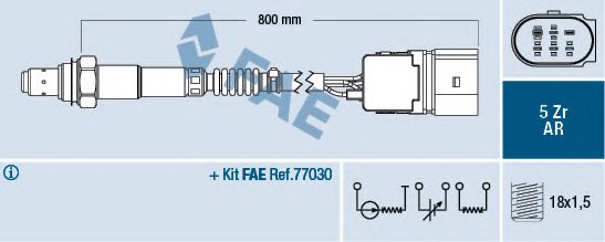 Imagine Sonda Lambda FAE 75353