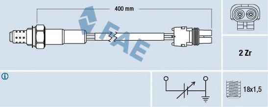 Imagine Sonda Lambda FAE 77104