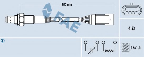 Imagine Sonda Lambda FAE 77152