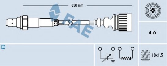 Imagine Sonda Lambda FAE 77174