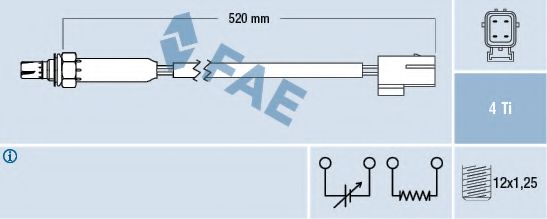 Imagine Sonda Lambda FAE 77180