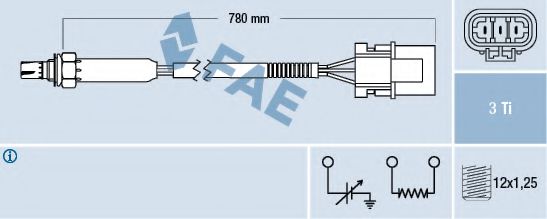 Imagine Sonda Lambda FAE 77181