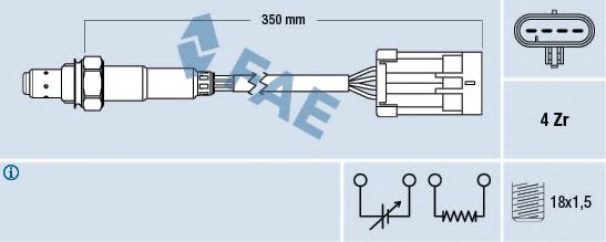 Imagine Sonda Lambda FAE 77195