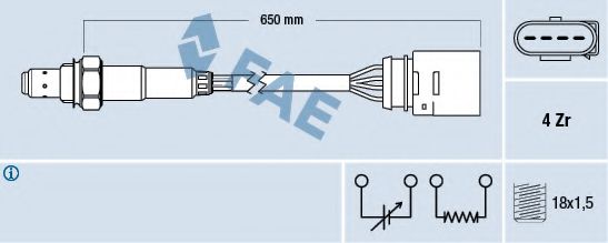 Imagine Sonda Lambda FAE 77200