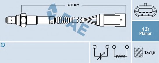 Imagine Sonda Lambda FAE 77206