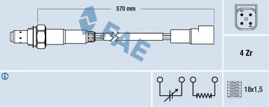 Imagine Sonda Lambda FAE 77212