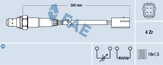 Imagine Sonda Lambda FAE 77215