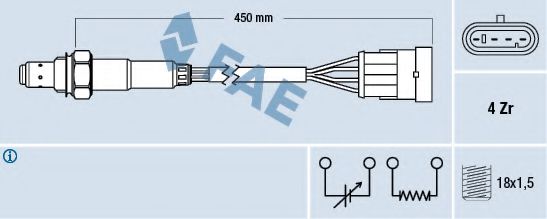 Imagine Sonda Lambda FAE 77218