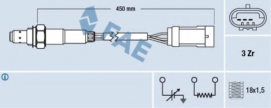 Imagine Sonda Lambda FAE 77222