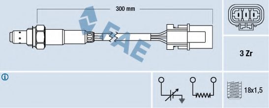 Imagine Sonda Lambda FAE 77228