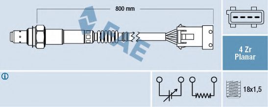 Imagine Sonda Lambda FAE 77234