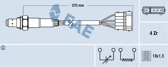 Imagine Sonda Lambda FAE 77239