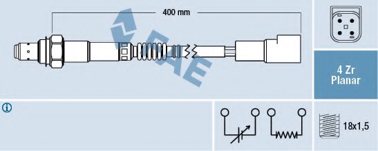 Imagine Sonda Lambda FAE 77244