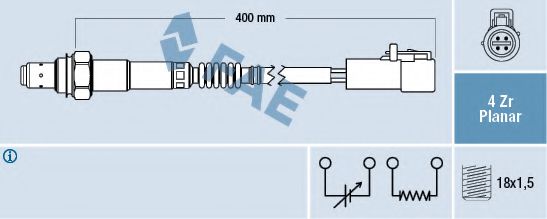 Imagine Sonda Lambda FAE 77253