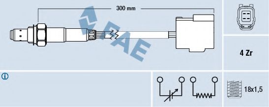 Imagine Sonda Lambda FAE 77261