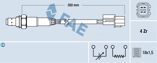 Imagine Sonda Lambda FAE 77287