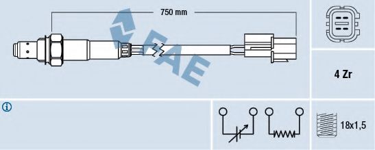 Imagine Sonda Lambda FAE 77291