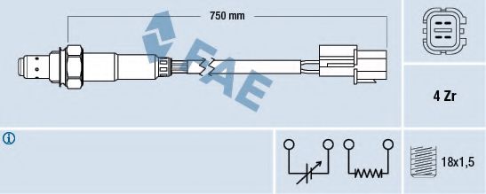 Imagine Sonda Lambda FAE 77293