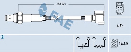 Imagine Sonda Lambda FAE 77297