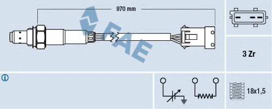 Imagine Sonda Lambda FAE 77306