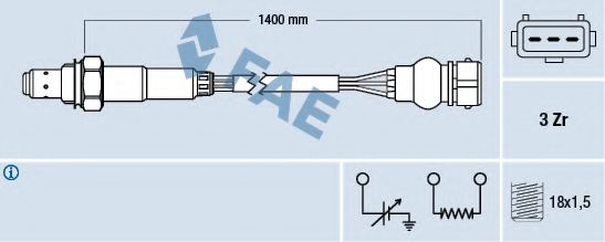 Imagine Sonda Lambda FAE 77317