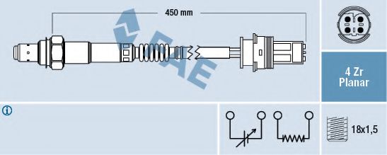 Imagine Sonda Lambda FAE 77332