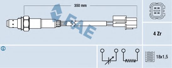 Imagine Sonda Lambda FAE 77343