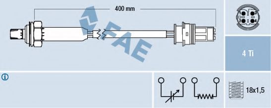 Imagine Sonda Lambda FAE 77352